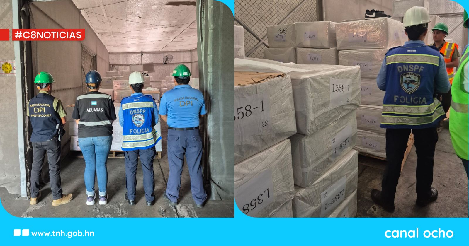 Decomisan más de 17 mil tenis piratas con valor millonario con destino a Nicaragua