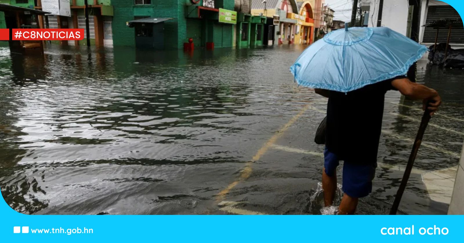 Copeco anuncia lluvias y tormentas eléctricas en la mayor parte del país