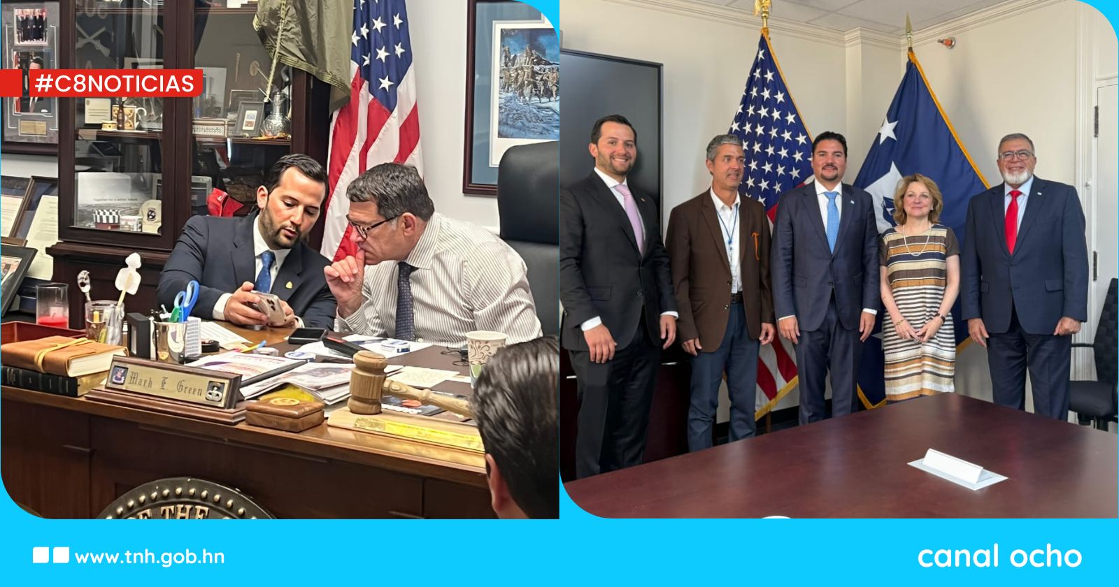 Honduras fortalece vínculos económicos con Estados Unidos en misión oficial en Washington