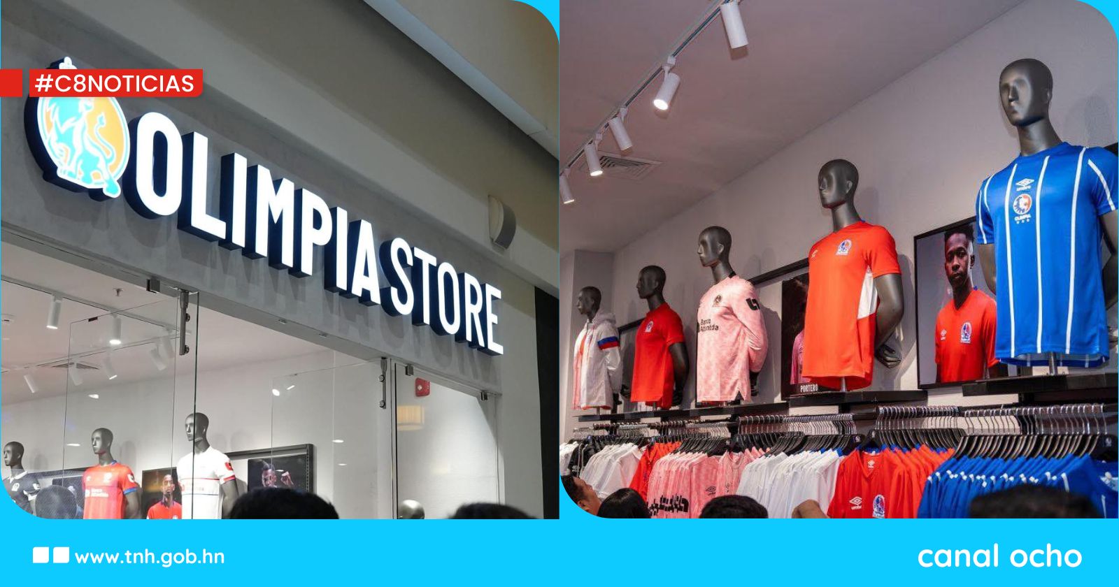 Olimpia presenta su nueva indumentaria para la temporada 2025–2026 e inaugura tienda oficial