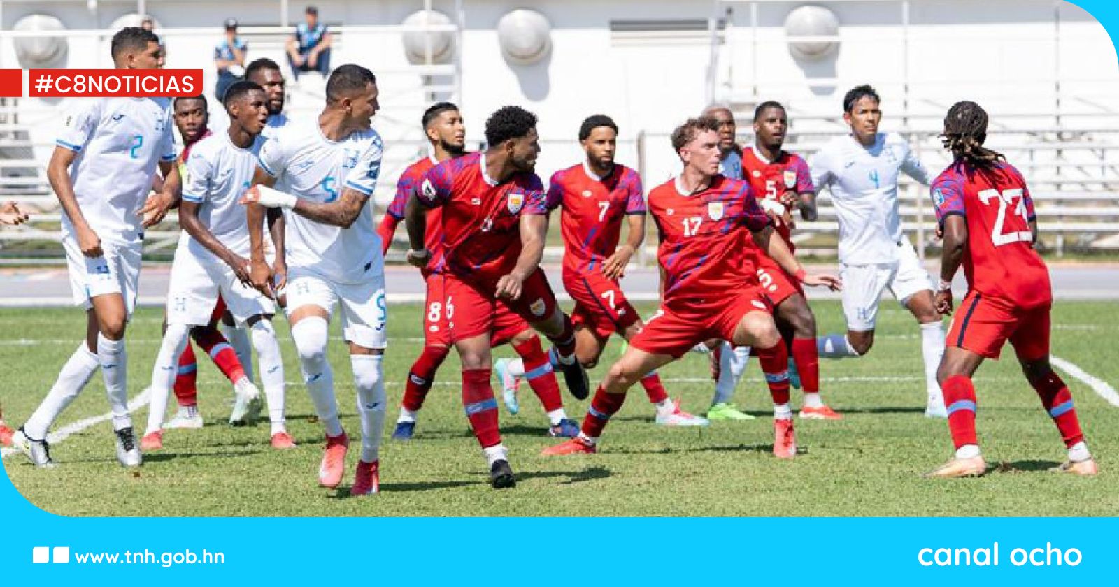 Honduras vence por la mínima a Islas Caimán y mantiene paso perfecto en las eliminatorias