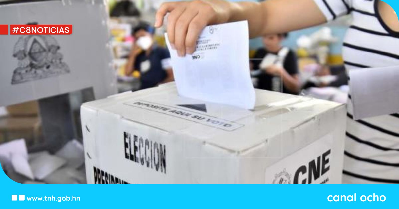 CNE fija en L43.25 el valor del voto para las Elecciones Generales 2025
