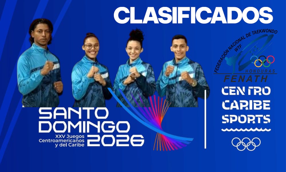 Honduras clasifica a cuatro atletas del Taekwondo a los Juegos Centroamericanos