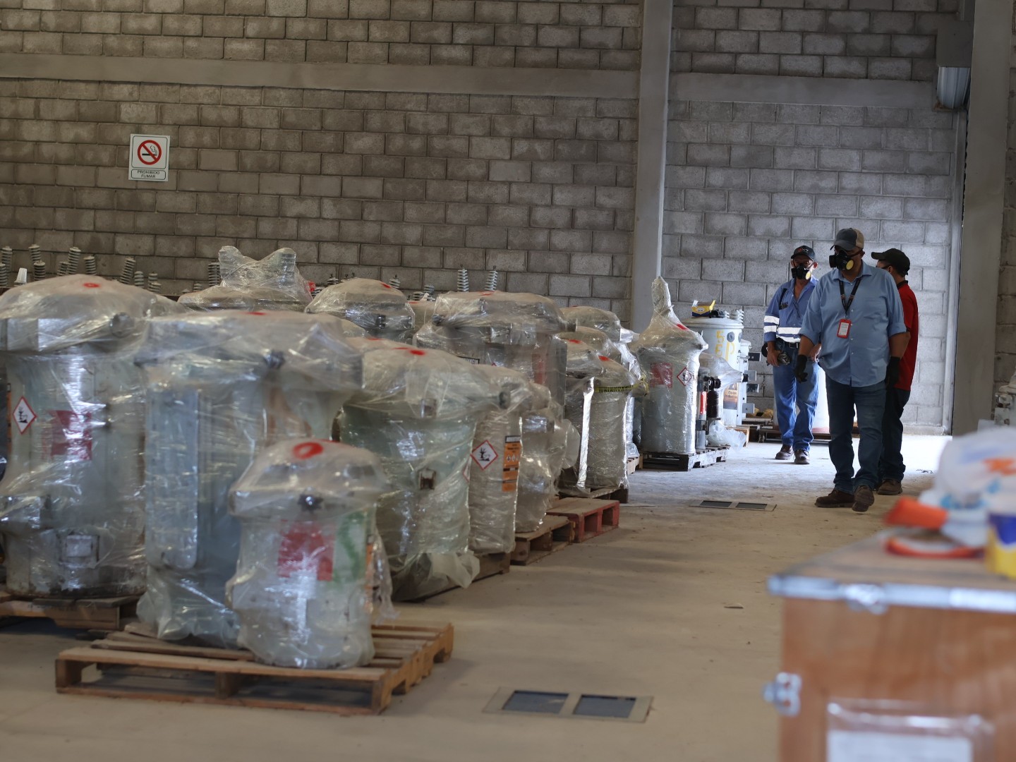 Transformadores destruidos