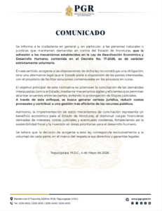 Adhesión a ley de conciliación voluntario