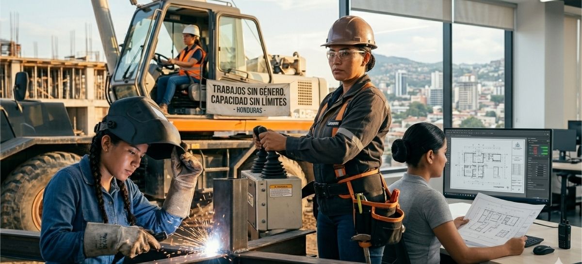 mujeres en diferentes rubros