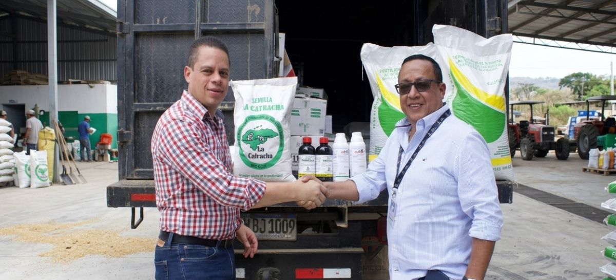 IHMA fortalece producción de granos básicos con entrega de semillas e insumos en Olancho