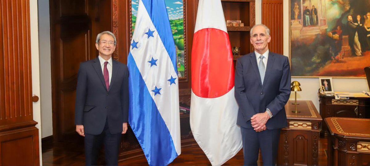 Presidente Nasry Asfura refuerza cooperación con Japón