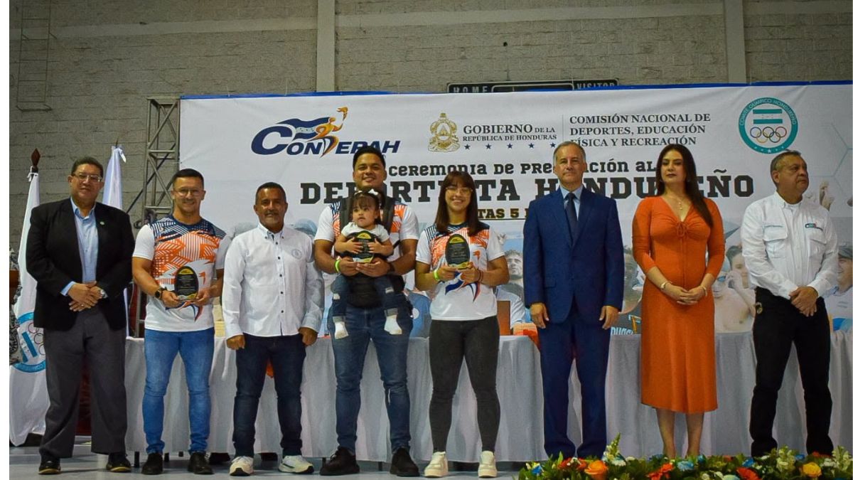 Condepah rinde homenaje a los atletas y entrenadores hondureños de las distintas disciplinas deportivas