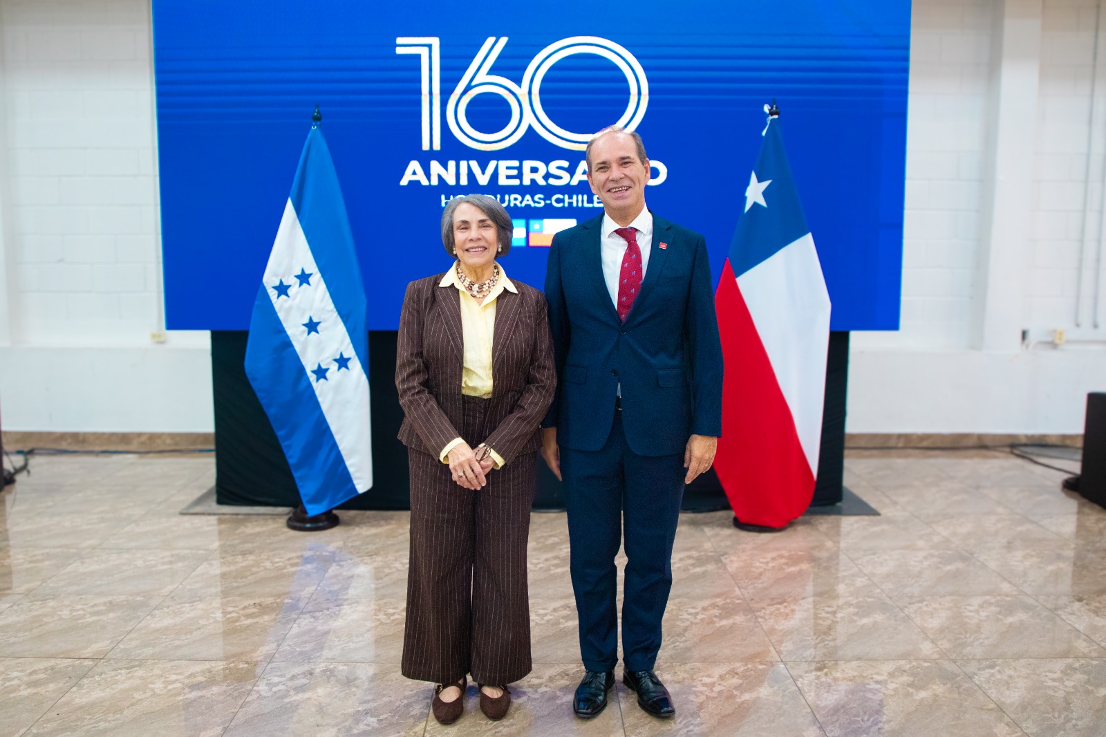 Honduras y Chile celebran 160 años de relaciones diplomáticas