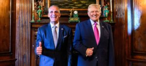 Reunion Nasry Asfura y Trump 