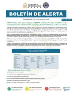 Alerta Verde por sequía