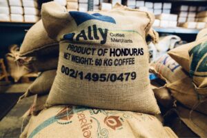 Exportación de café.