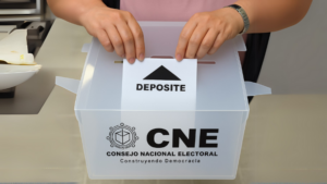 caja de boletas de elecciones 