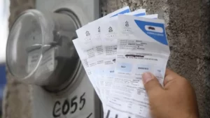recibos de luz, y contadores 