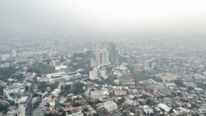 Tegucigalpa con pronósticos de lluvia 