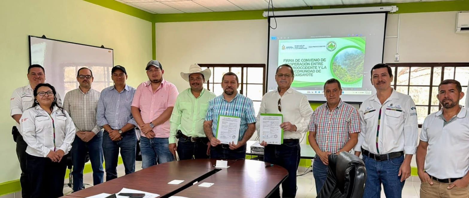 SAG busca preservar microcuencas en Ocotepeque